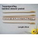 Party teppo/flag/gun/golf bamboo bbq skewer/stick with logo