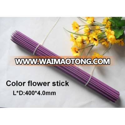 color straight bamboo flower stick for plant