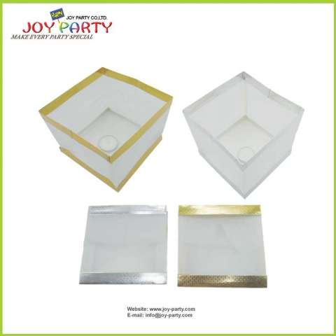 Square Floating Water Paper Lanterns for Event